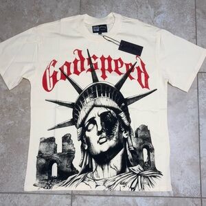 Godspeed Cream Graphic Tee